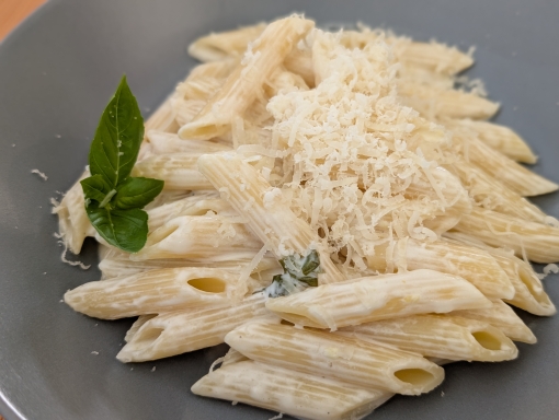 Zitronen Basilikum Pasta