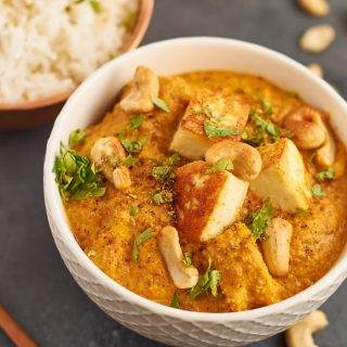 Paneer Korma – Paneer Cashew Curry