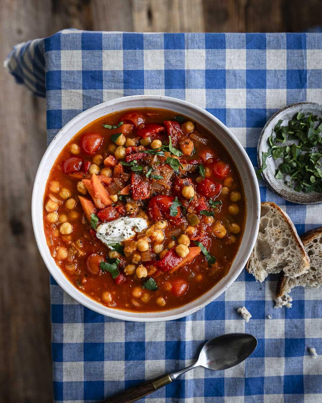 Kichererbseneintopf vegetarisch