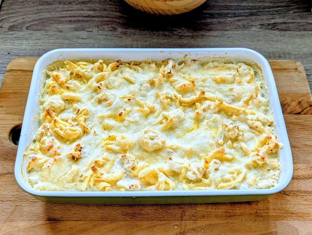 Spätzle Blumenkohl Auflauf